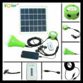 Portable CE 3W Solar-LED camping emergency lighting solar light with charger(JR-SL988C)